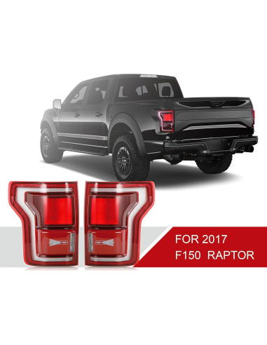 Luces Traseras LED AutoZest para Ford F150 Raptor 2017-2019
