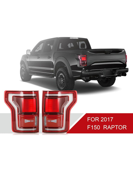 Luces Traseras LED AutoZest para Ford F150 Raptor 2017-2019
