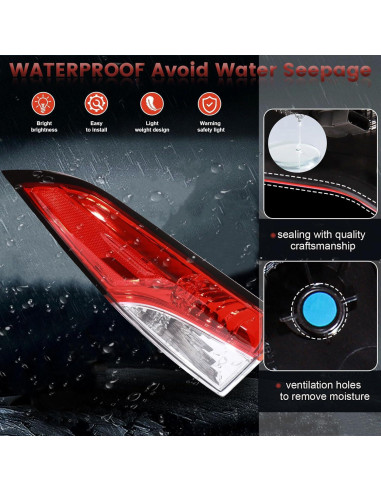 Luces Traseras LED Exteriores CONLLCON para Toyota Corolla 2020-2022