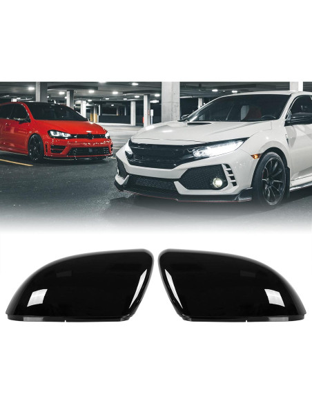 Cubierta de Espejo Retrovisor X AUTOHAUX para Volkswagen Golf 6 2009-2012