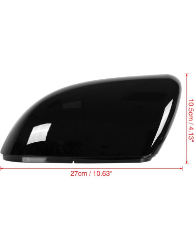 Cubierta de Espejo Retrovisor X AUTOHAUX para Volkswagen Golf 6 2009-2012