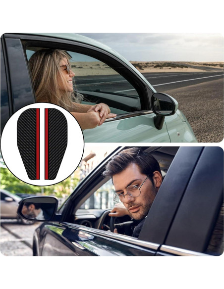 Protectores de Lluvia para Espejos Laterales Bestmoy 2 Pzs