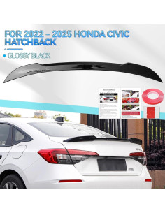 Alerón Trasero AUTOXBERT para Honda Civic Hatchback 2022-2025 2