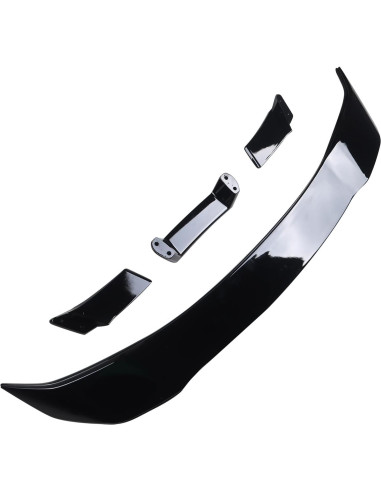 Alerón Trasero AOKAILI para Mustang S650 2024-Presente ABS Negro