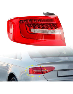 Luz Trasera LED Izquierda VIPIH para Audi A4 2013-2016 2