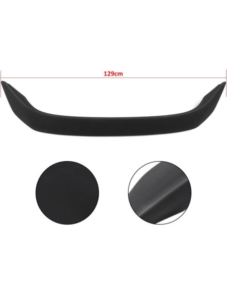 Alerón trasero GFJEF para Honda Civic 2001-2005 negro mate