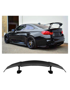 Alerón Trasero GT Wing 145cm DEERMOTO Negro Brillante