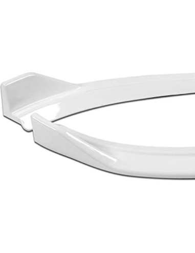 Parachoques Delantero HYPERSPEED para Volkswagen Jetta MK6 2011-2014 - Kit 3 Piezas ABS Blanco