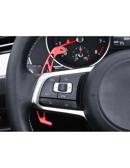 Kit Reemplazo Palanca Aluminio Rojo iJDMTOY para VW Golf Jetta