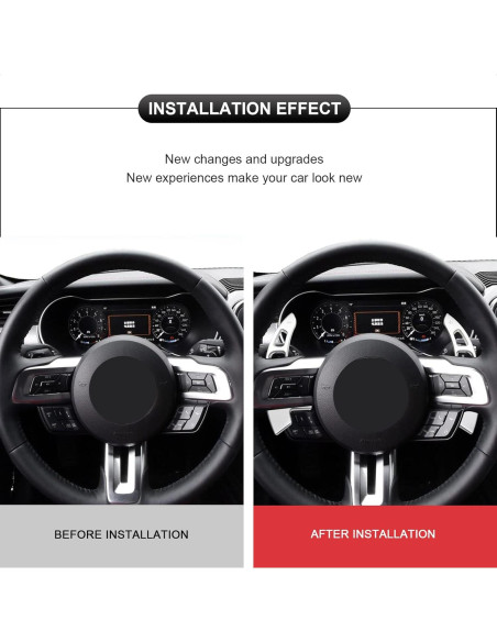 Extensión Palanca de Cambio Aluminio SK CUSTOM Ford Mustang 2015-2021