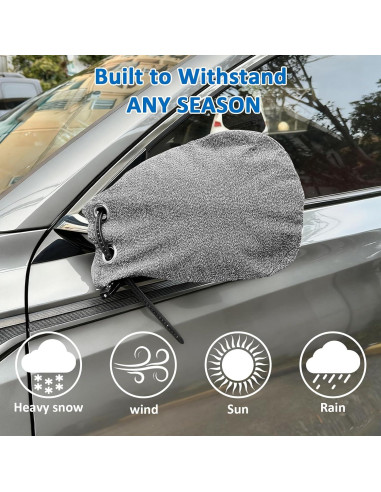 Cubiertas para Espejos Laterales TOPGOT 42x33cm Antirrobo