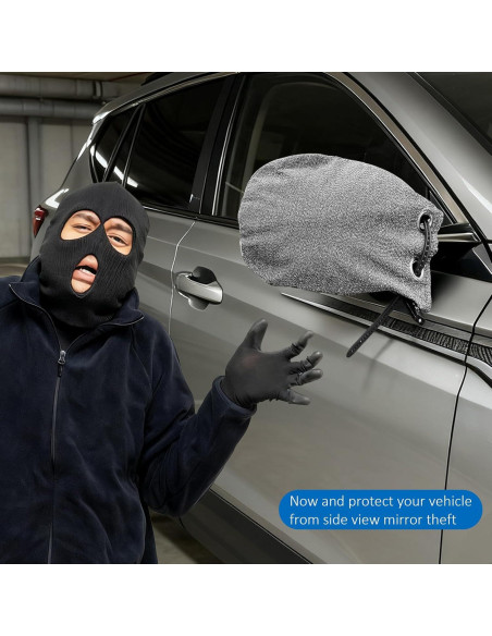 Cubiertas para Espejos Laterales TOPGOT 42x33cm Antirrobo