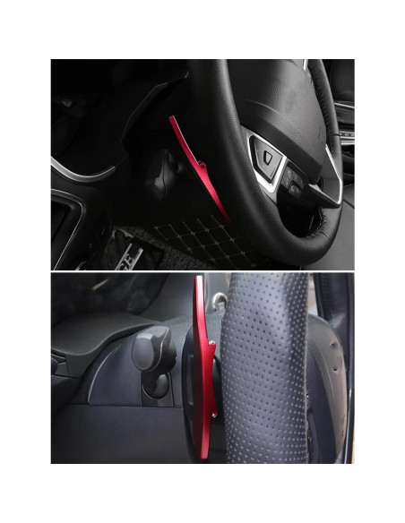 Extensiones de Palanca de Cambio SANRILY para Ford y Lincoln - Rojo