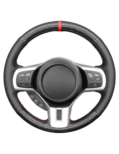 Funda de Volante MEWANT para Mitsubishi Lancer EVO X 2008-2015