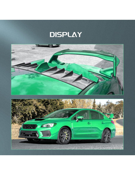 Difusor de Aleta de Tiburón SCITOO para Subaru WRX STI 2015-2018