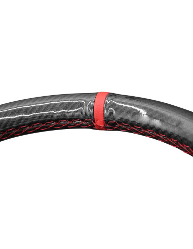 Funda de Volante MEWANT para Mitsubishi Lancer EVO X 2008-2015