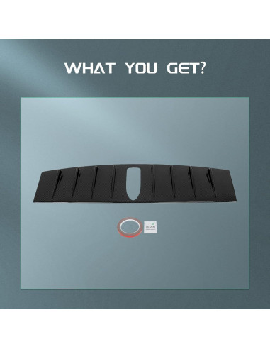 Difusor de Aleta de Tiburón SCITOO para Subaru WRX STI 2015-2018