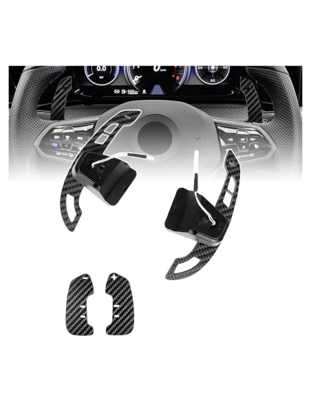Palanca de Cambio Magnética TDD de Fibra de Carbono para Volkswagen Golf 8 MK8