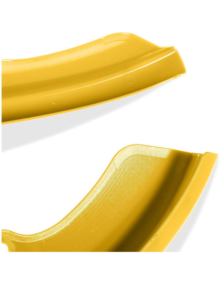 Protector Parachoques Frontal Voodonala Amarillo 2 Piezas Dodge Challenger 2015-2023