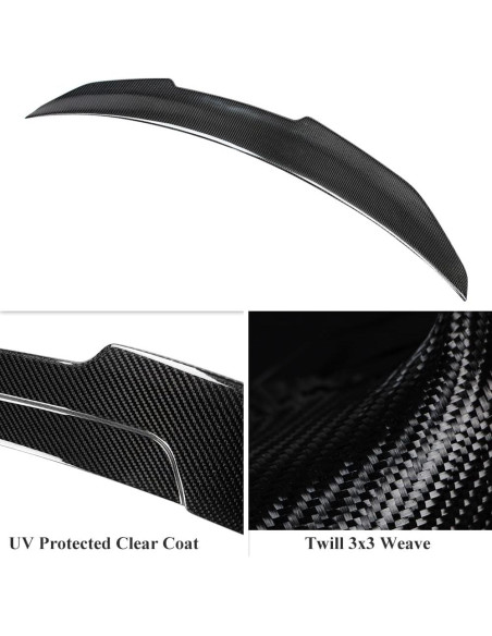 Alerón de Maletero AeroBon de Fibra de Carbono para BMW X6 2015-2019