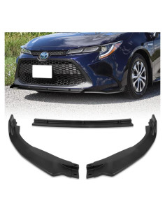 Labio Parachoques Delantero Toyota Corolla 2020-2025 ABS Negro Mate