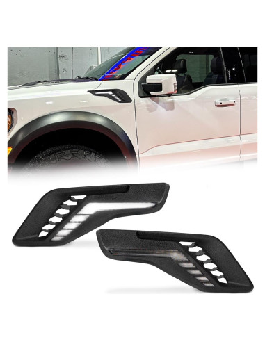 Luces de Marcador Lateral LED AFOGGEST para Ford F150 Raptor 2021-2023