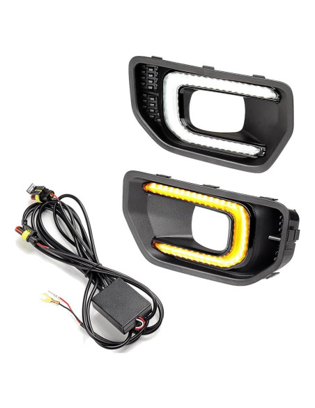 Luces de Niebla LED DRL Anzios para Ford Ranger 2022-2023