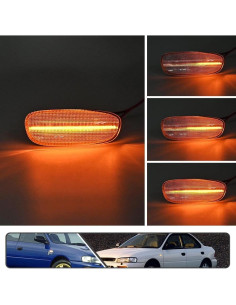 Luces de Marcador Lateral LED Ámbar Subaru Impreza 1993-2001 2