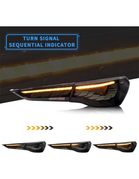 Luces Traseras VLAND Ahumadas para BMW Serie 4 G22/G23 2021-2023