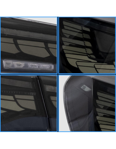 Luces Traseras VLAND Ahumadas para BMW Serie 4 G22/G23 2021-2023