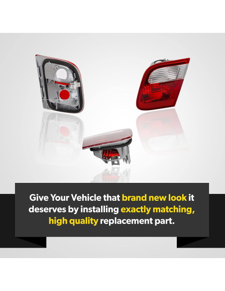 Luz Trasera Derecha UPParts para BMW 323i 328i 325i 325xi 330i 330xi 1999-2001