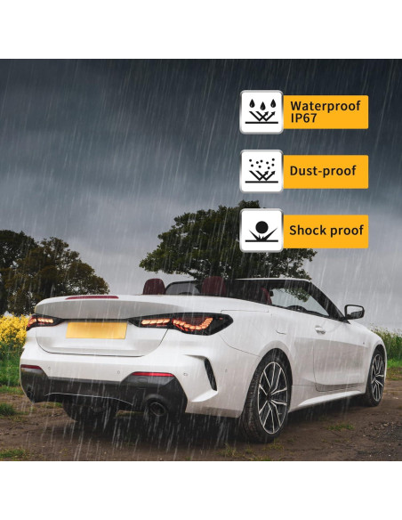 Luces Traseras VLAND Ahumadas para BMW Serie 4 G22/G23 2021-2023