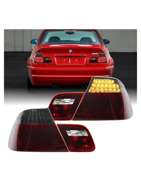 Luces Traseras LED Euro Ahumadas USR para BMW E46 2 Puertas