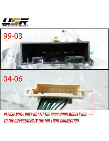 Luces Traseras LED Euro Ahumadas USR para BMW E46 2 Puertas