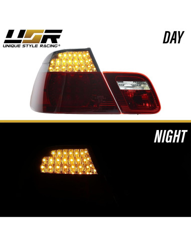 Luces Traseras LED Euro Ahumadas USR para BMW E46 2 Puertas