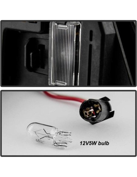 Luces Traseras LED ACANII para BMW E46 2004-2006 Rojo
