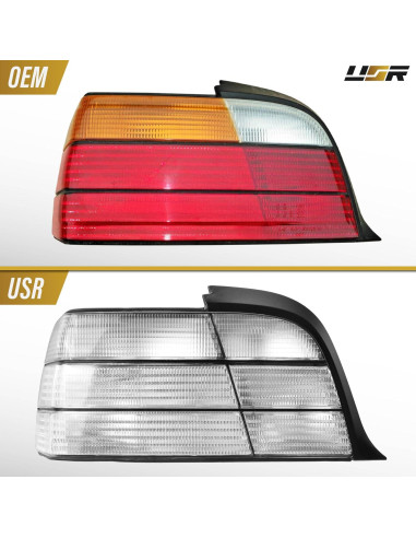 Juego de Lámparas Traseras USR para BMW E36 2D Coupe 1992-1999