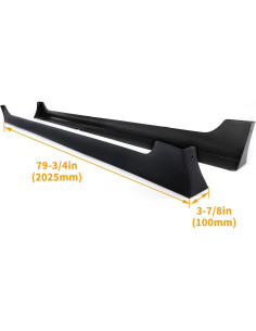 Paneles Laterales Negros Honda Accord 2013-2017 - Kit Spoiler 2