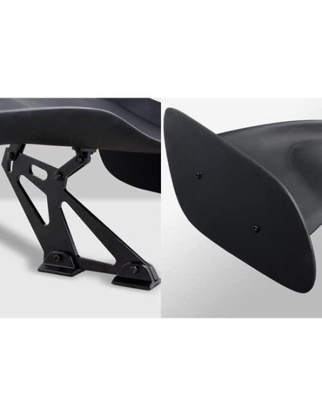 Alerón Trasero Ajustable GT HK5 144.78 cm Negro
