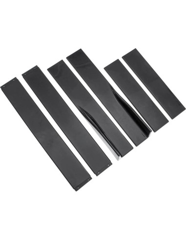 Faldones Laterales Chevy Camaro 2016-2024 - Negro Brillante