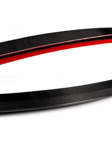 Alerón trasero estilo V fibra de carbono Audi A4 B9 2017-2020