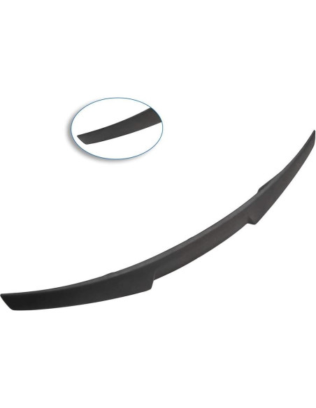 Alerón Trasero Ineedup Negro Mate ABS para Audi A3 S3 2014-2020