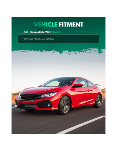 Alerón Trasero SCITOO Negro ABS para Honda Civic Sedán 1.5L 2