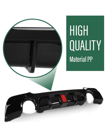 Difusor Trasero GRAND ORANGE para BMW 3 Series E92 E93 2007-2014