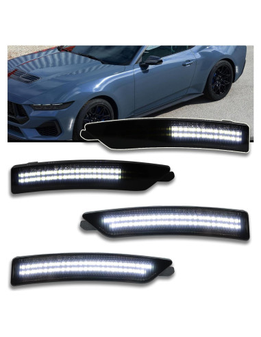 Kit de Luces LED de Marcador Lateral ULTRALTH para Ford Mustang 2024-2025