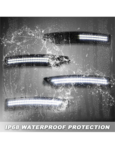 Kit de Luces LED de Marcador Lateral ULTRALTH para Ford Mustang 2024-2025