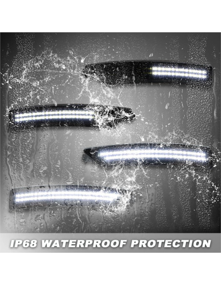 Kit de Luces LED de Marcador Lateral ULTRALTH para Ford Mustang 2024-2025