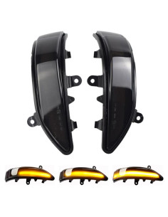 Espejo Retrovisor Lateral LED Amarillo para Subaru 2007-2016