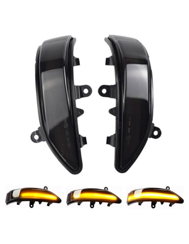 Espejo Retrovisor Lateral LED Amarillo para Subaru 2007-2016