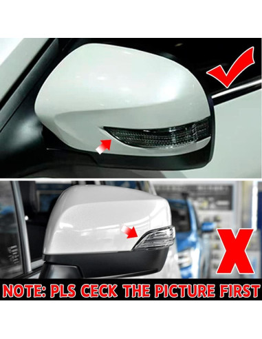 Espejo Retrovisor Lateral LED Amarillo para Subaru 2007-2016